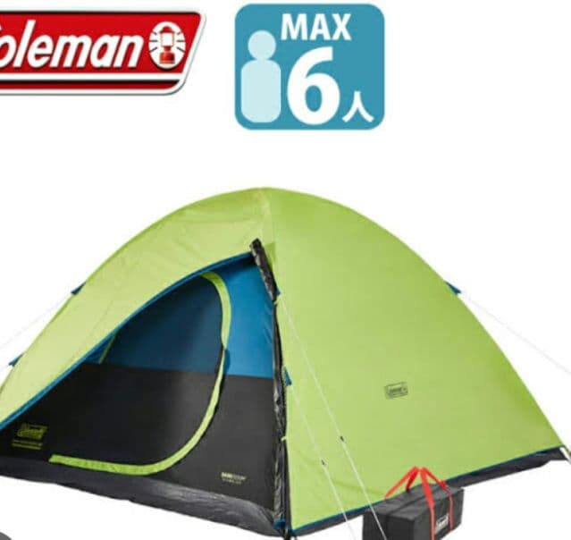 Colemanコールマンダークルームテント6人用　未使用