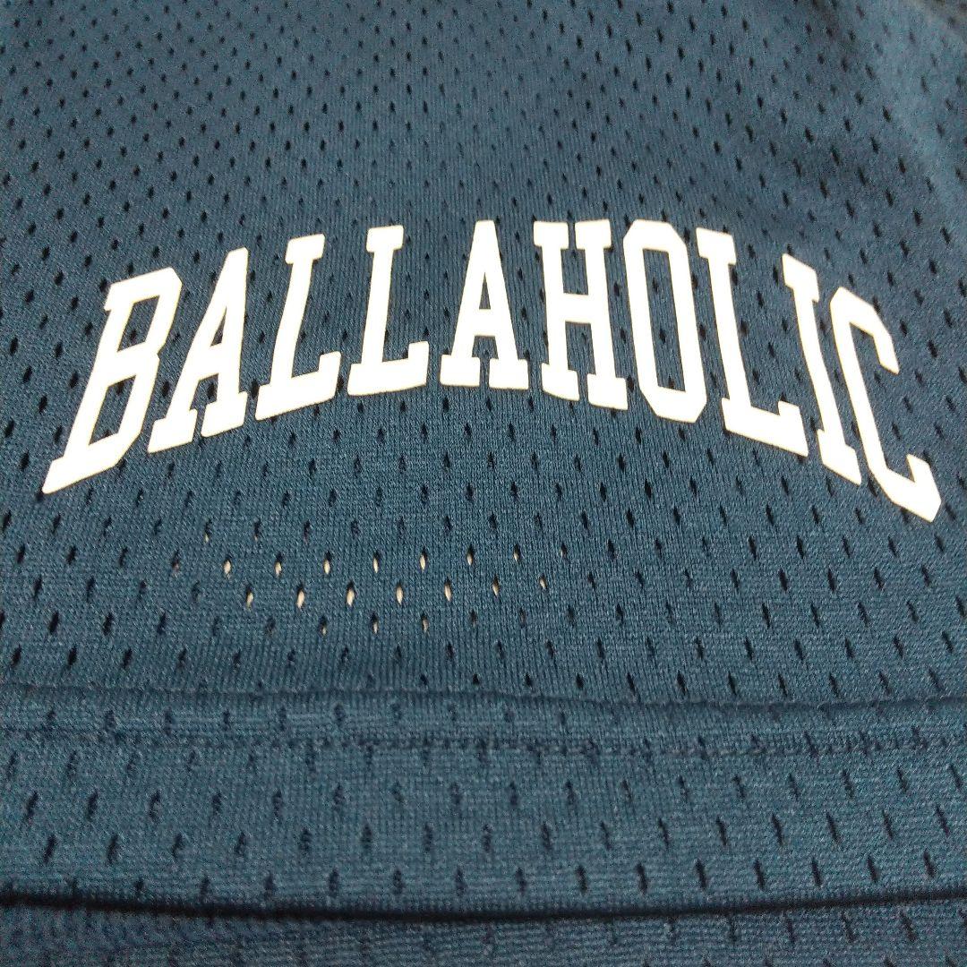 ウェア ballaholic college mesh zip shorts