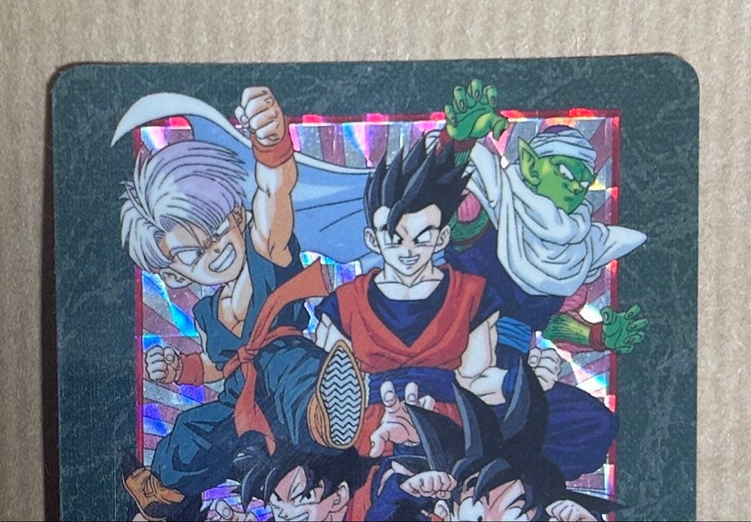 ドラゴンボールカードダス ビジュアルアドベンチャー キラ連番2枚セット1995年