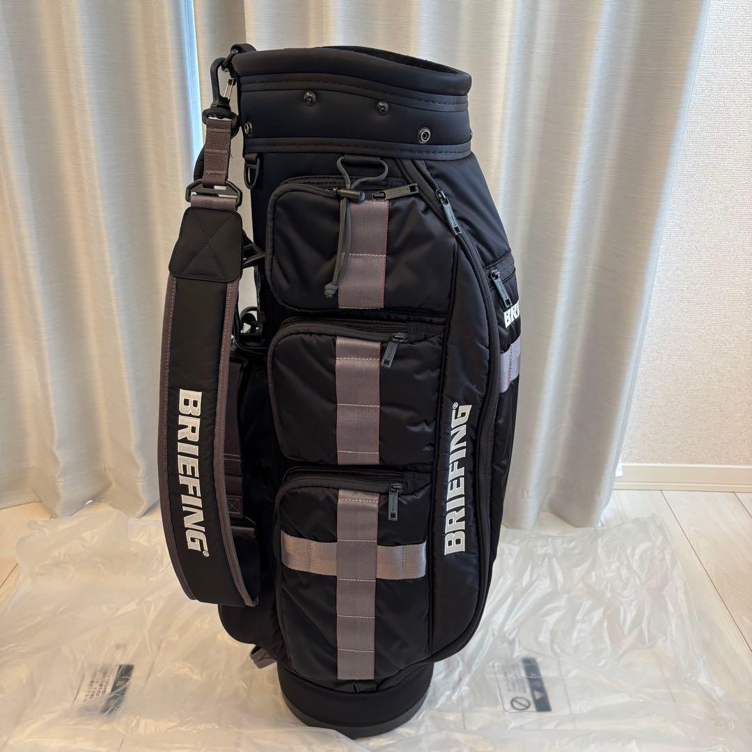【完売品‼️】BRIEFING キャディバッグ ブラックスティール