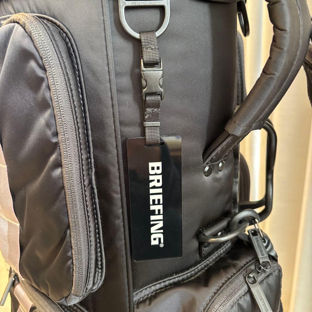 【完売品‼️】BRIEFING キャディバッグ ブラックスティール