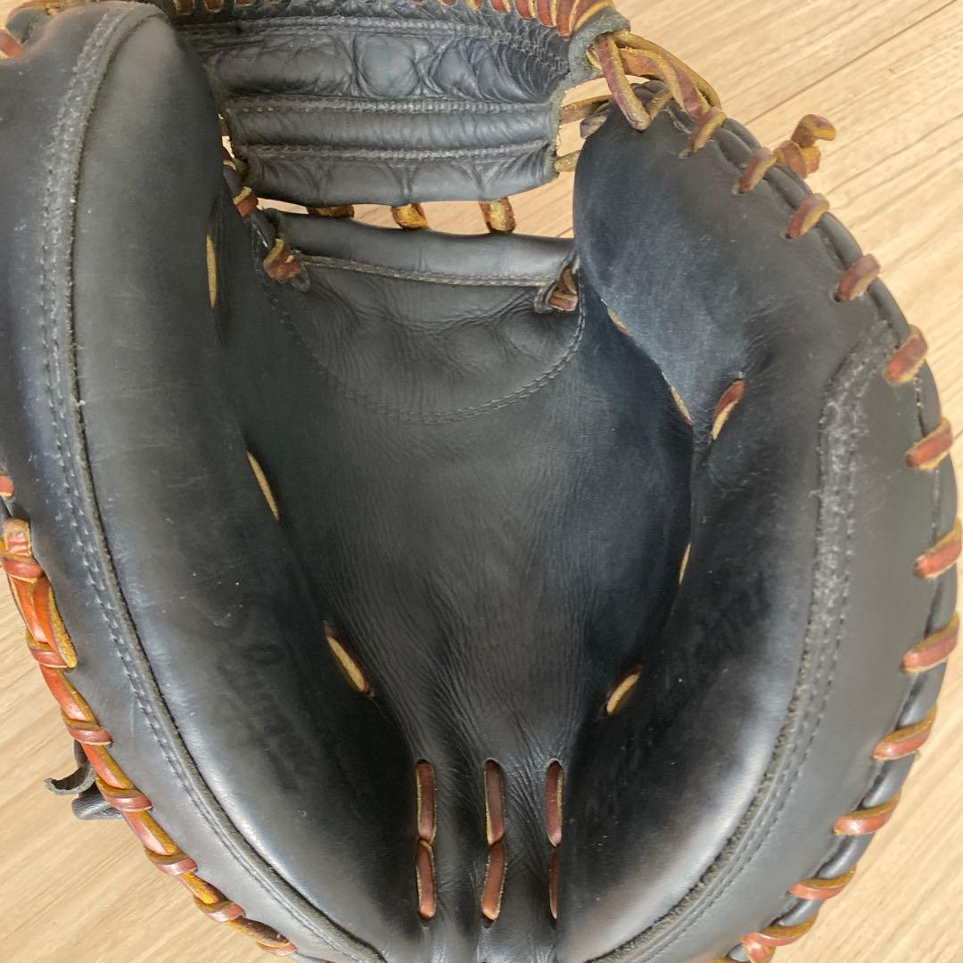 Sugger 軟式グローブ 黒　グラブ袋付属