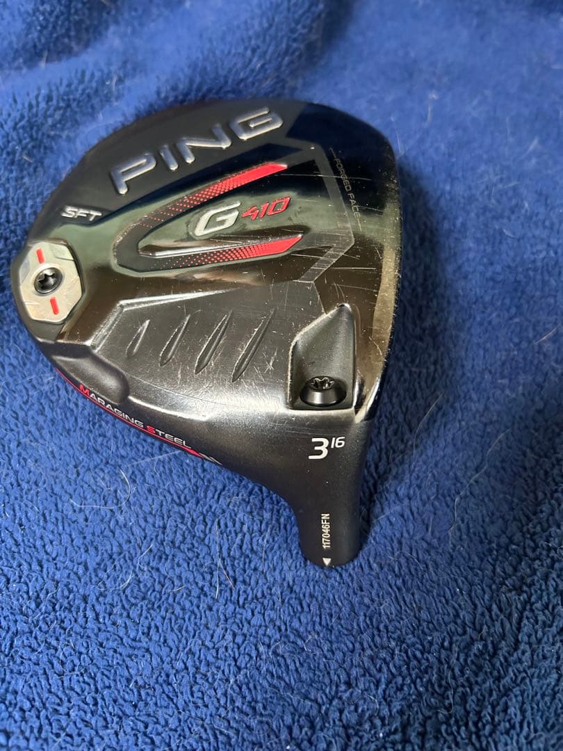 中古PING G410 フェアウェイウッド 16度 SFT ヘッドのみ