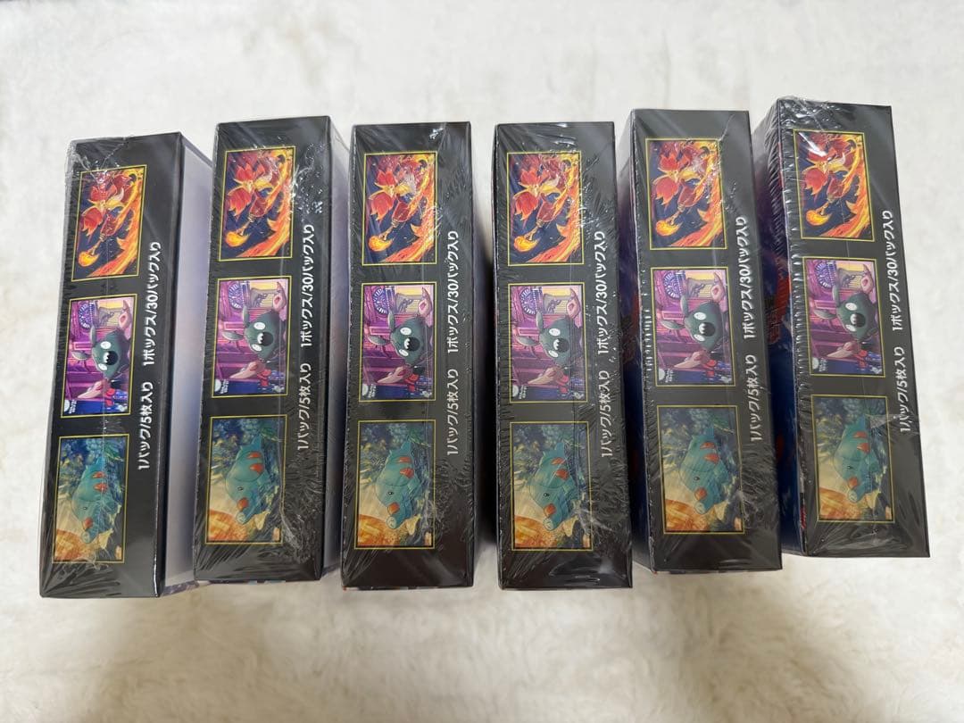 ニンジャスピナー 6BOX 未開封 シュリンク付き ポケモンカードゲーム