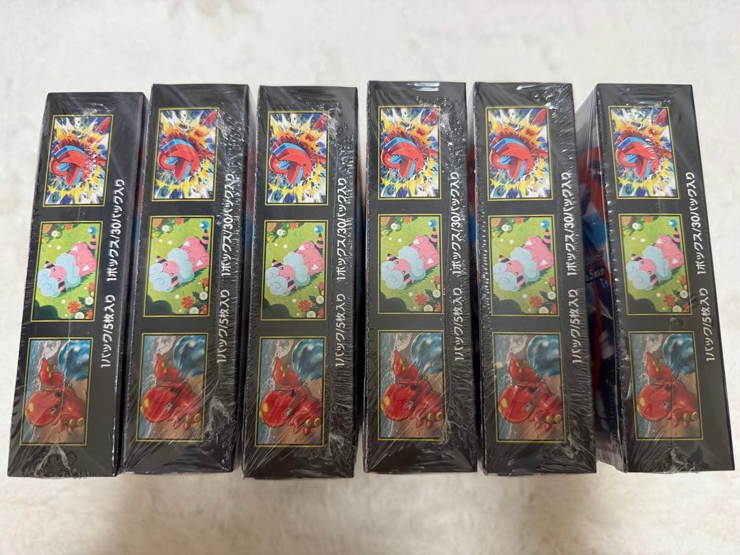 ニンジャスピナー 6BOX 未開封 シュリンク付き ポケモンカードゲーム