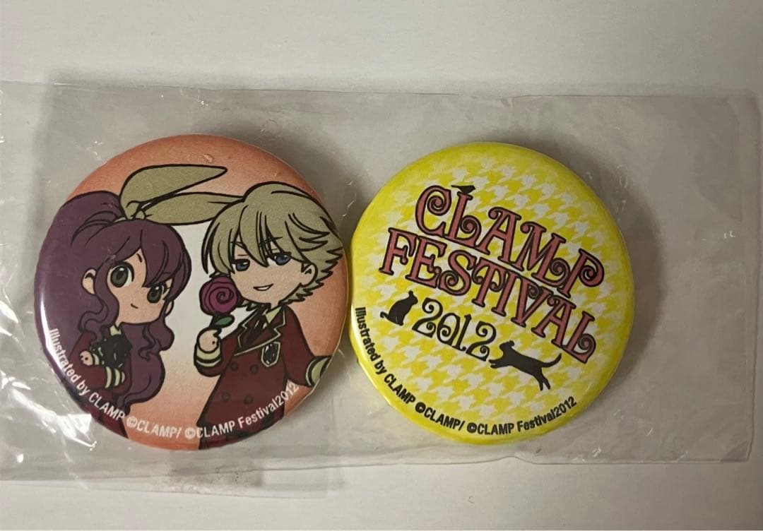 CLAMP FESTIVAL 2012 缶バッジセット