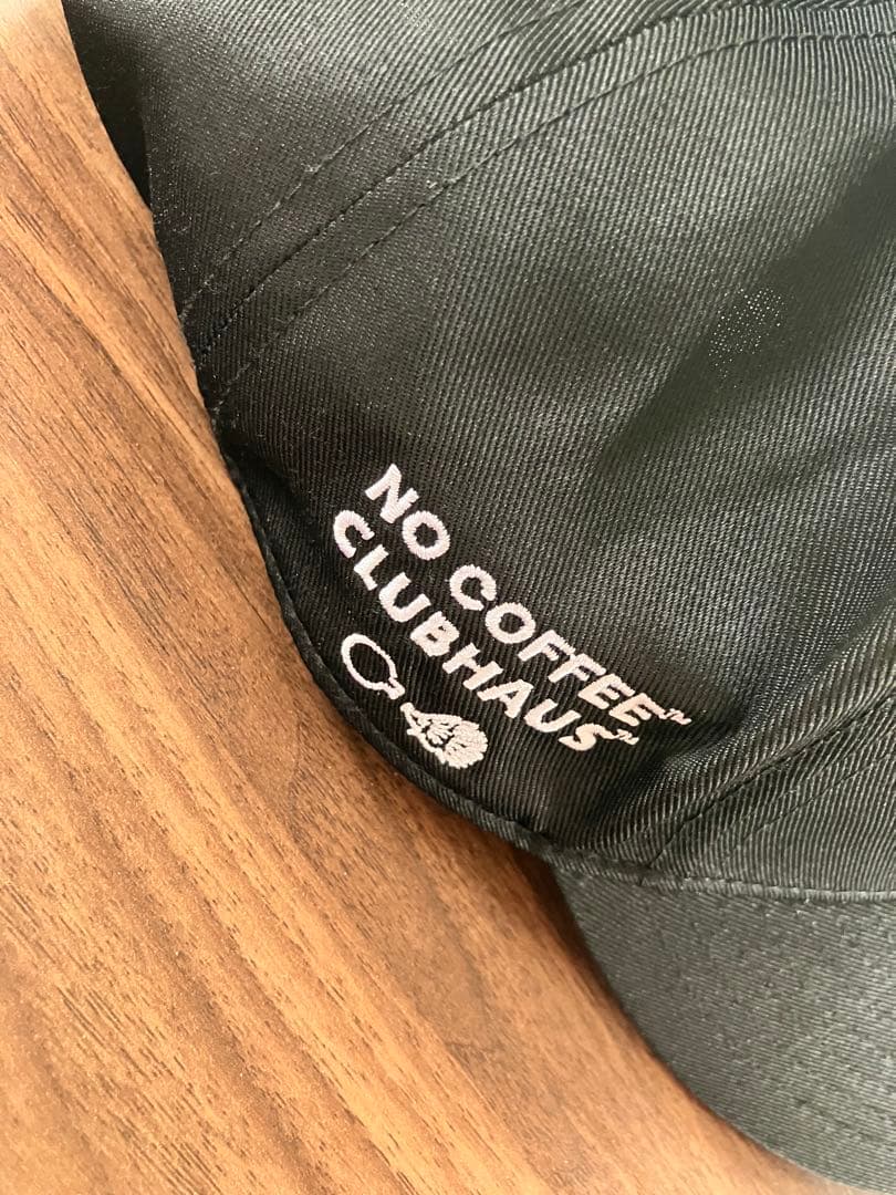 CLUBHAUS・NO GOLF キャップ 黒