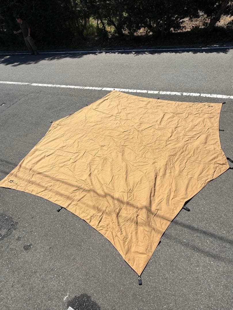 WAQ ヘキサタープTC Mサイズ　280cm 32mmポールセット