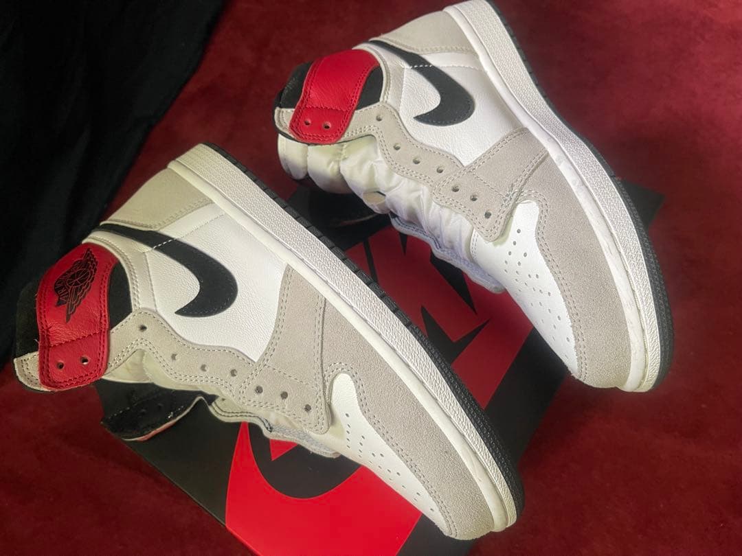 シューズ(男性用) Nike AirJordan1HighOG Light Smoke Grey\"