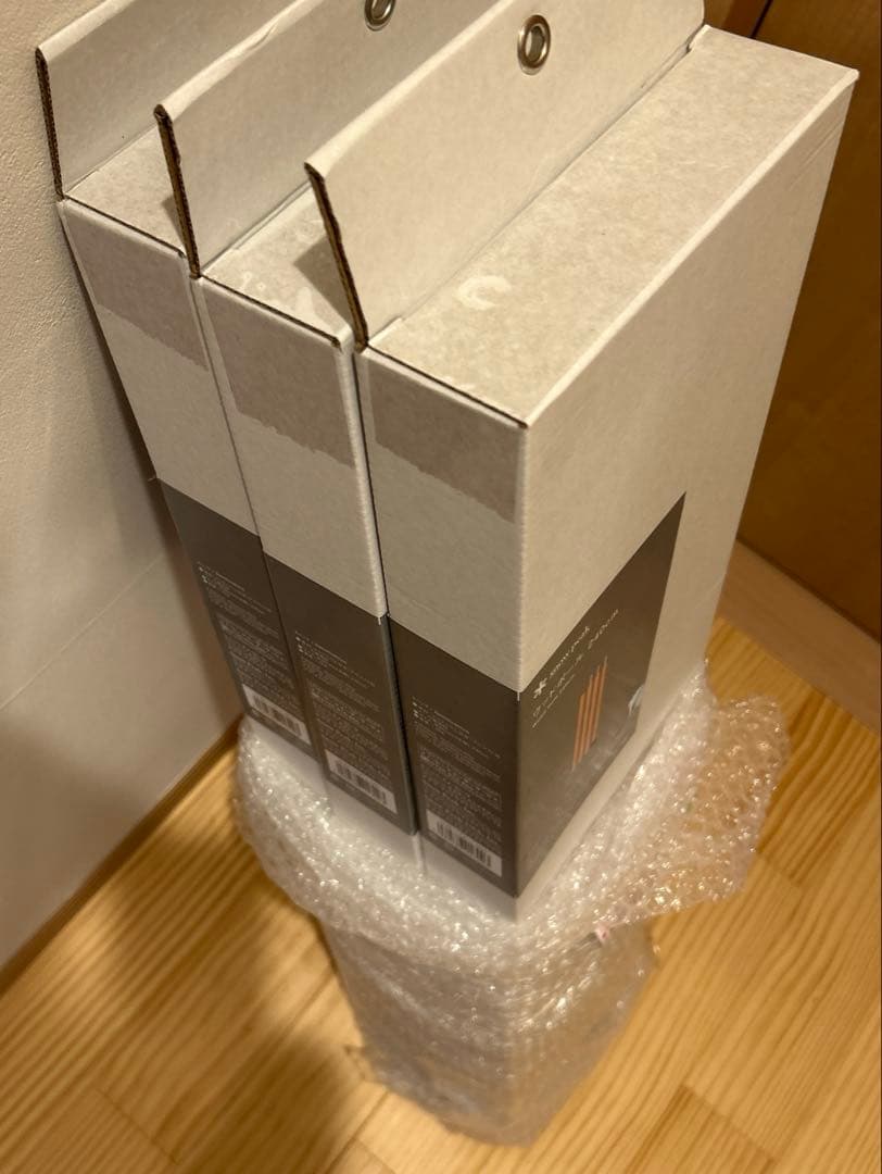 新品3本セット　スノーピークウッドポール 240cm