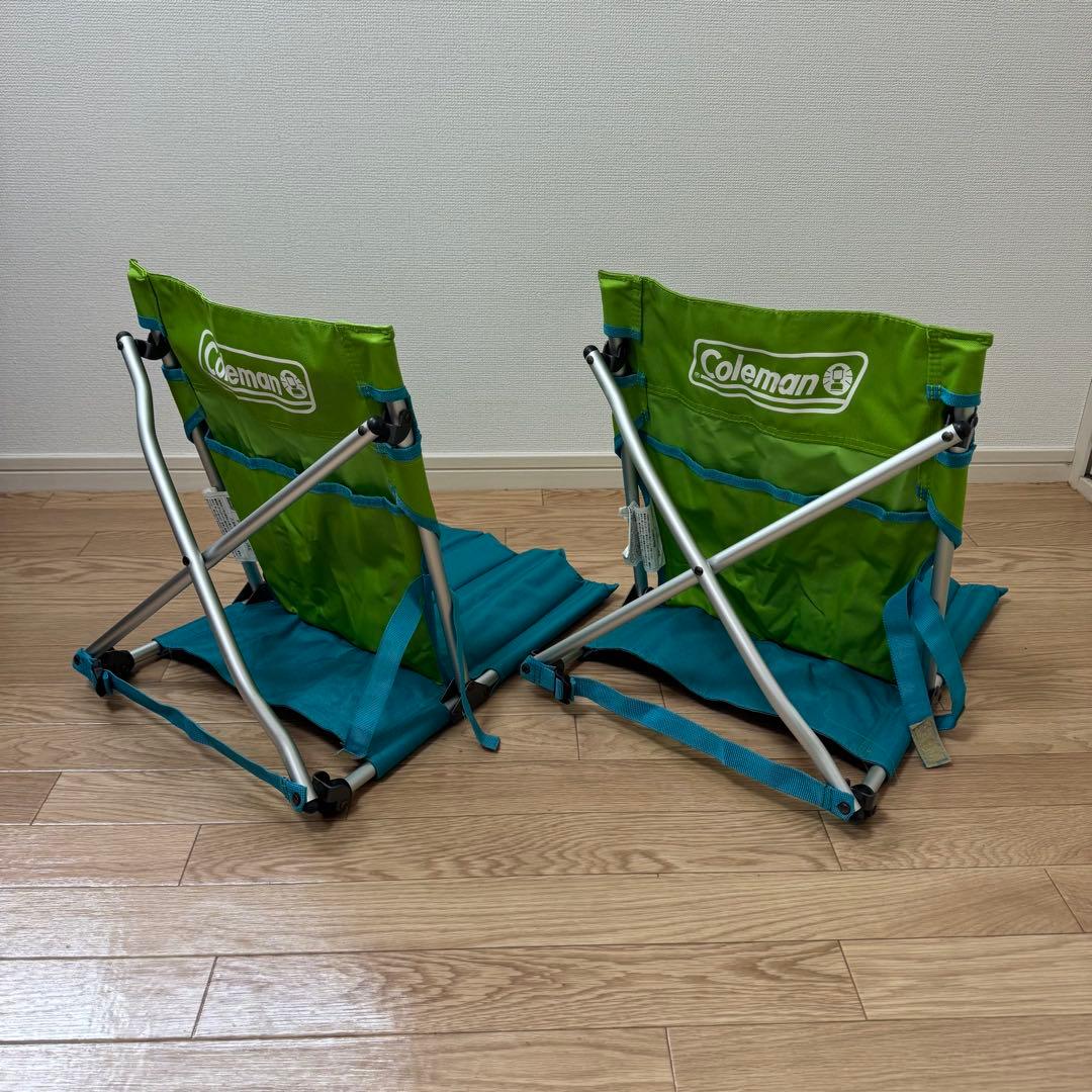 ★美品★　コールマン　コンパクトグランドチェア　2個セット　Coleman