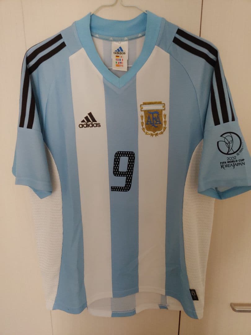 【美品/正規品】アルゼンチン代表　バティストゥータ　ユニフォーム