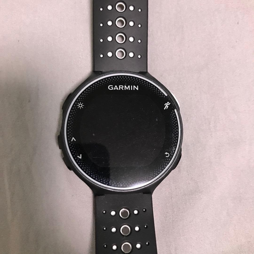 GARMIN スポーツウォッチ ブラック USB充電ケーブル付き