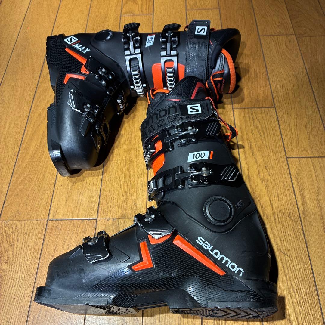 【値下げ】salomonサロモンS-MAX100 24.0-24.5cm