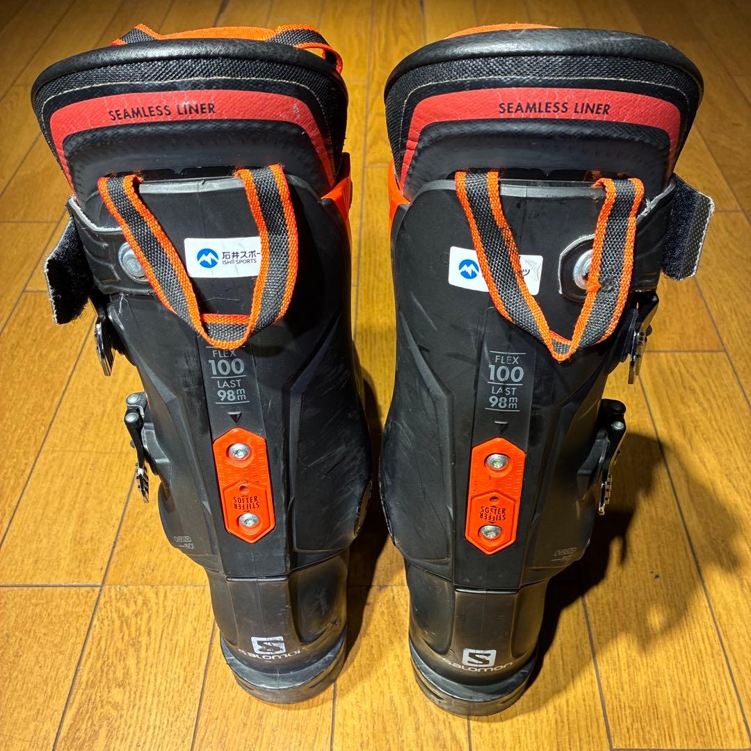 【値下げ】salomonサロモンS-MAX100 24.0-24.5cm