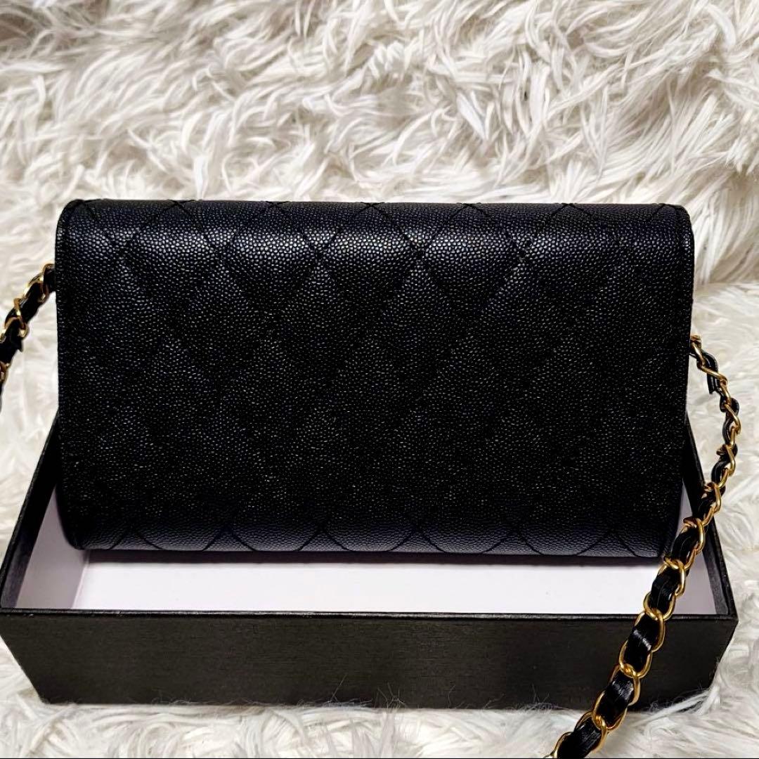 CHANELチェーンウォレット シャネルショルダーバッグノベルティ 長財布