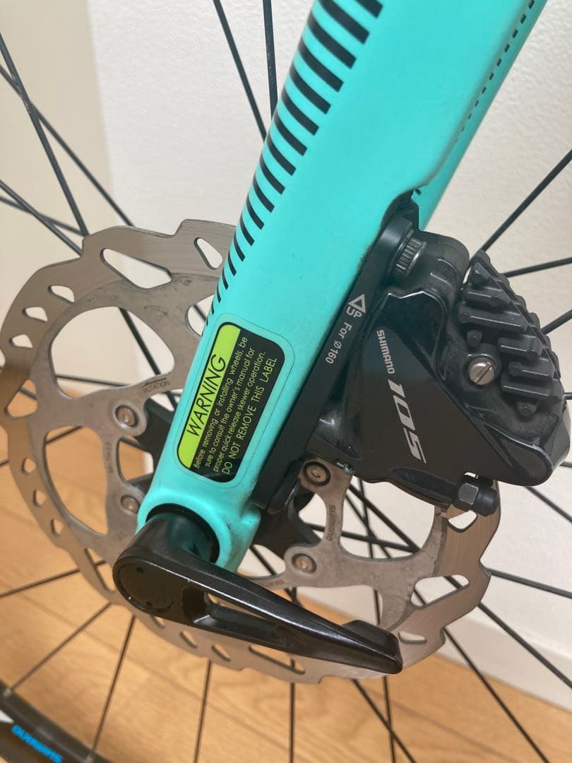 Bianchi Oltre XR3 Disc 希少47 サイズ　 落車なし