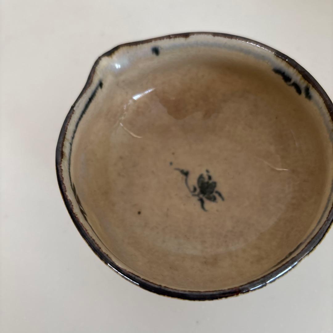 藤田佳三 さん　器　小皿　陶器　花柄　小鉢