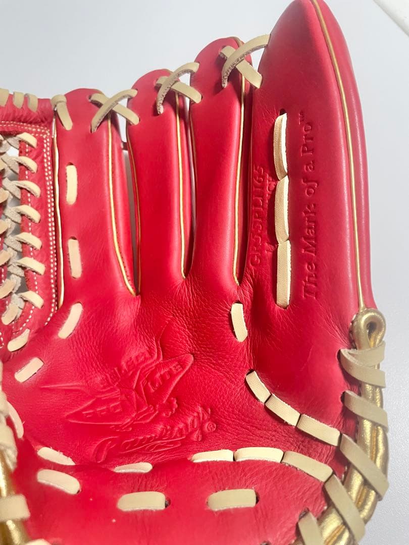 Rawlings 軟式グローブ 赤　オールラウンド