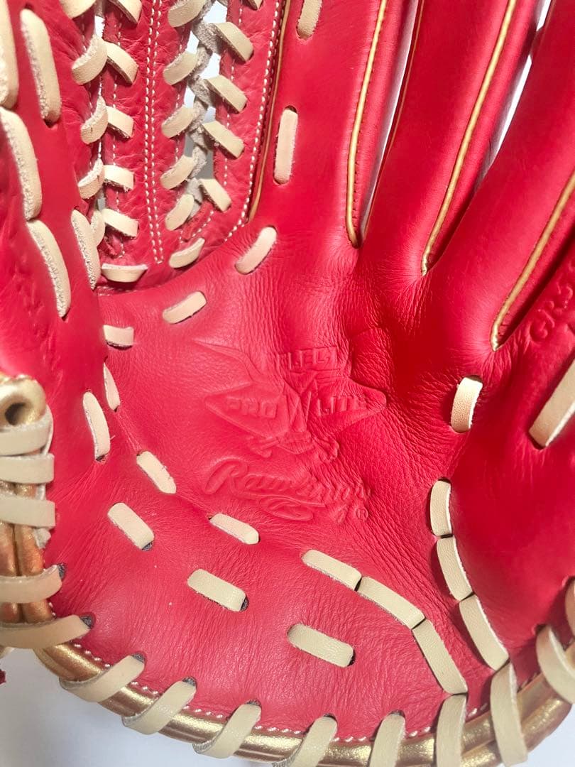 Rawlings 軟式グローブ 赤　オールラウンド