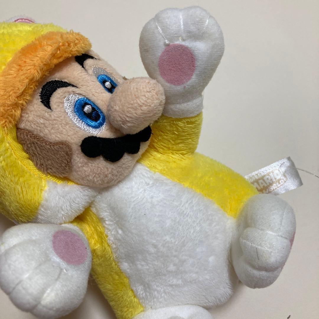 ネコマリオ マグネットぬいぐるみ