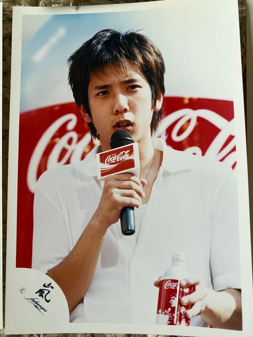 嵐 ARASHI 二宮和也 公式写真 9枚セット 嵐ロゴ 旧ロゴ
