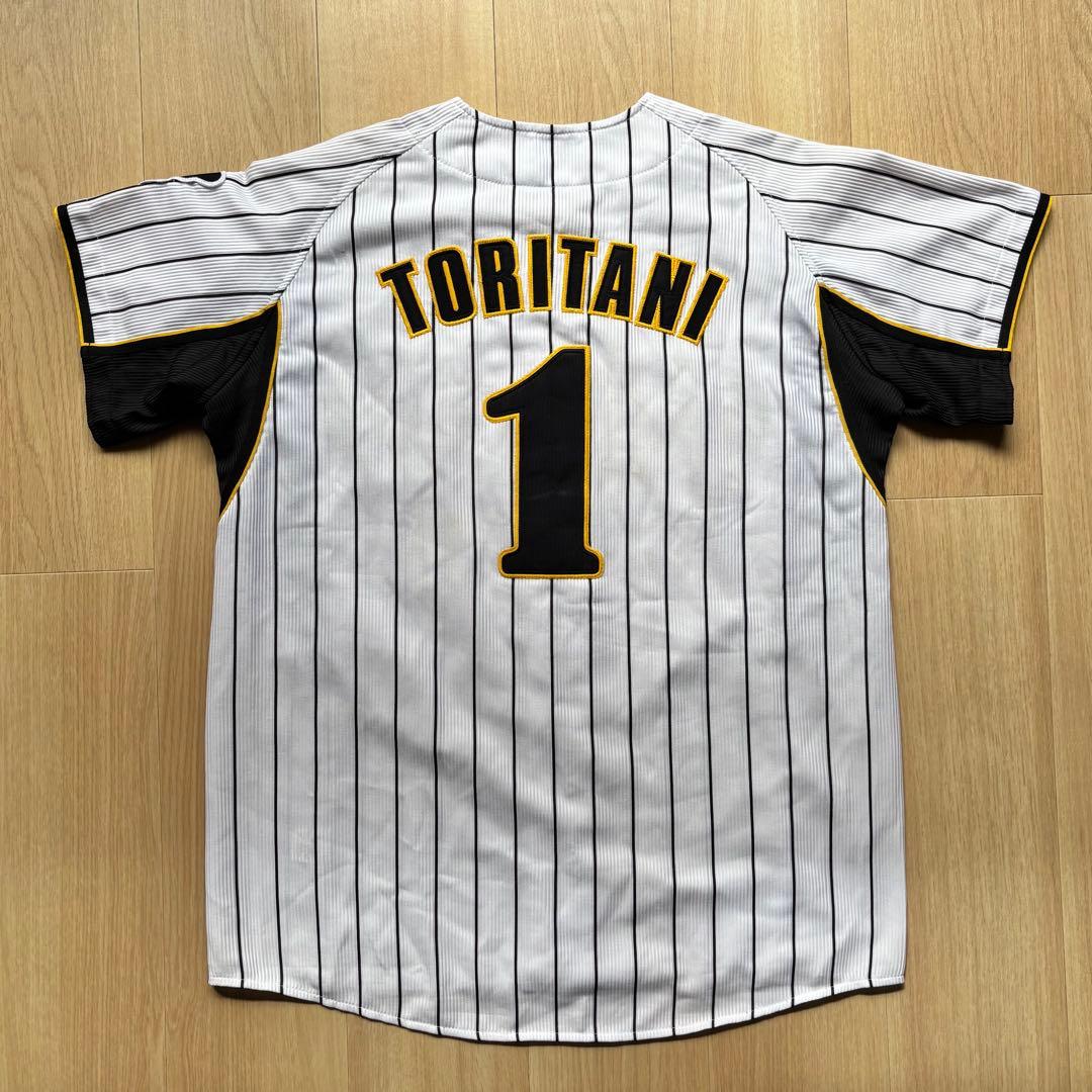 Tigers TORITANI ユニフォーム 1番 鳥谷選手　ストライプ