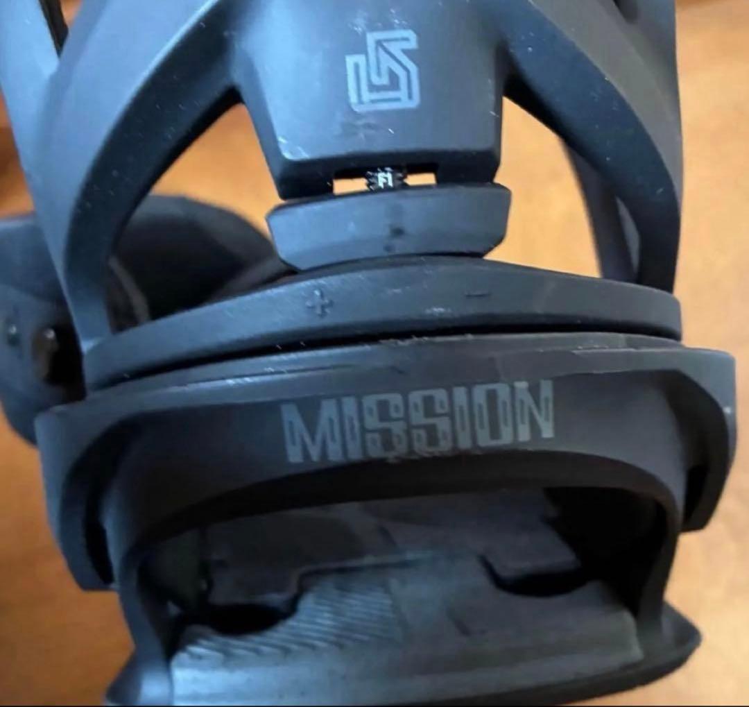 Burton MISSION スノーボード ビンディング ブラック