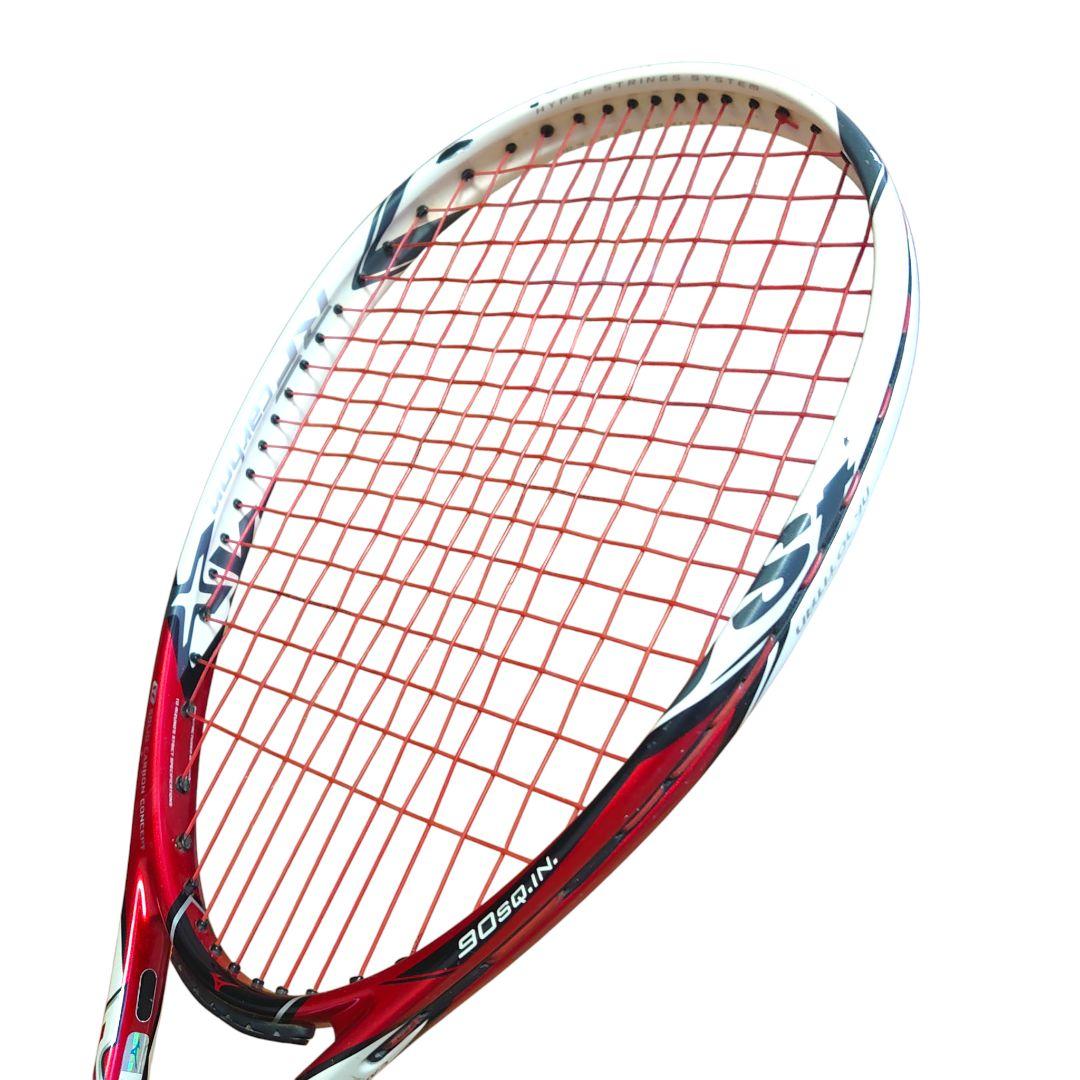 【希少・最終型】ミズノ ソフトテニス ラケット Xyst T1 レッド