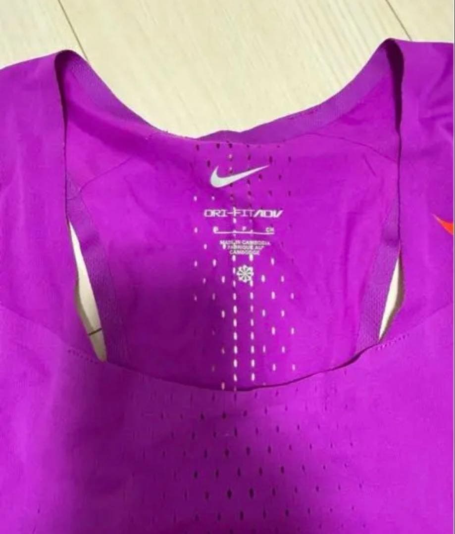 Nike エアロスイフト シングレット 紫 タンクトップ sサイズ
