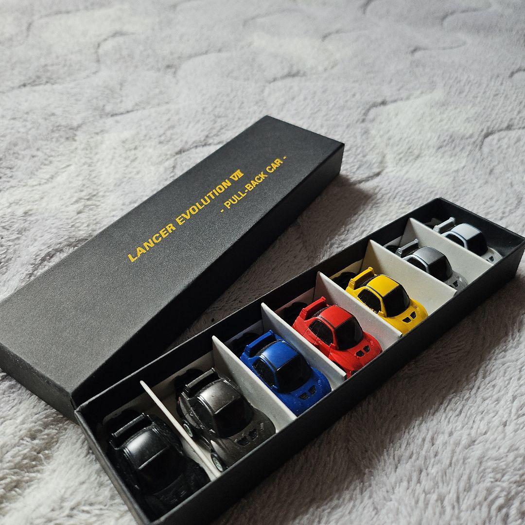Lancer Evolution VII プルバックカー 6台セット
