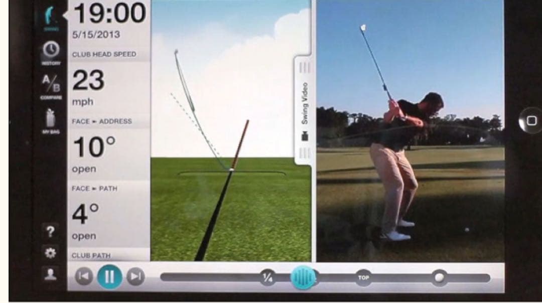 swingbyte2 スイング解析ガジェット ゴルフ練習器具