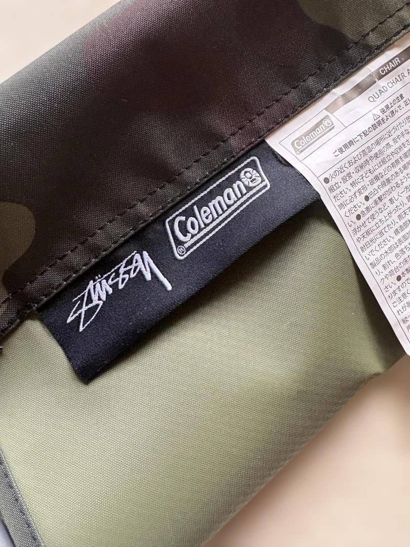 STUSSY ステューシー × coleman コールマン ランブラー スツール
