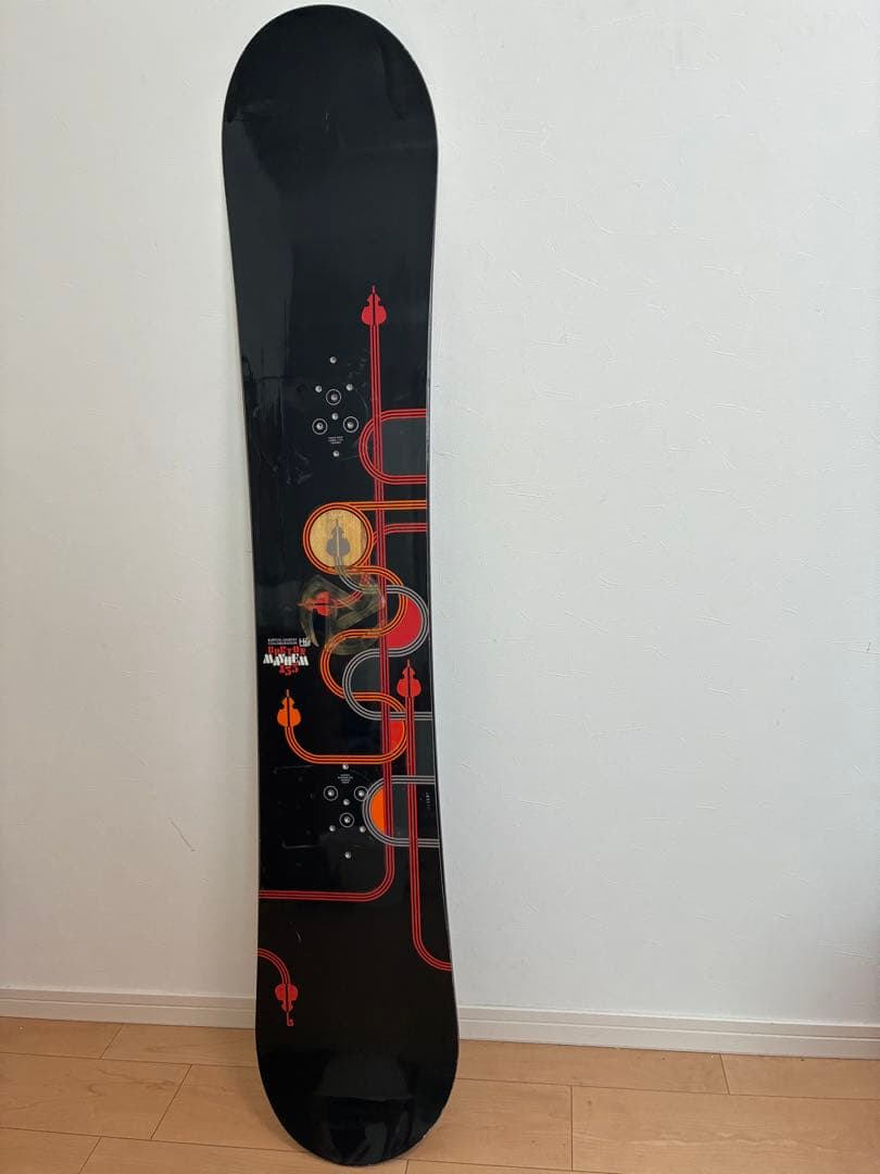 BURTON バートン MAYHEM 155cm スノーボード　ソフトカバー付