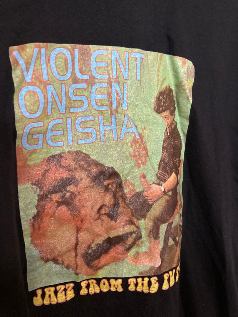 暴力温泉芸者Tシャツ◉90年代 当時物