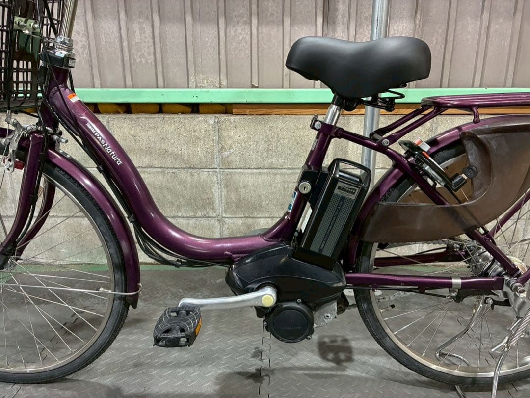 №8746電動自転車ヤマハPASナチュラ24インチ