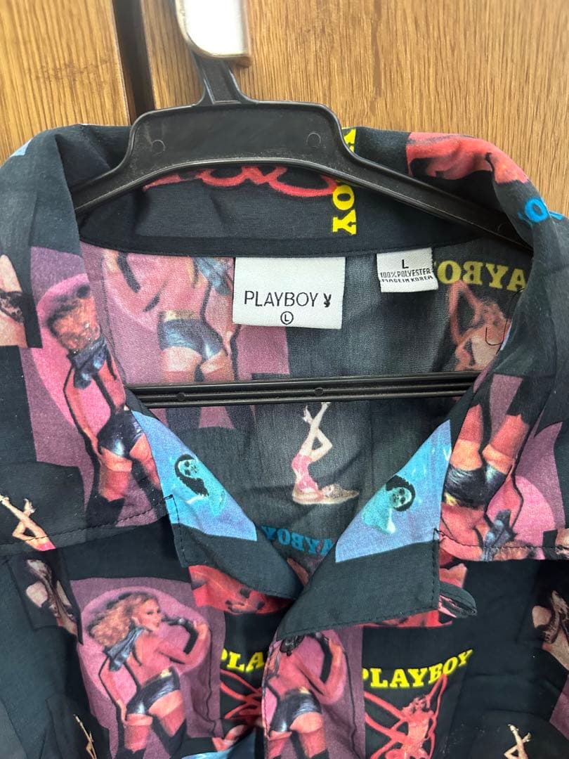 PLAYBOY ボウリングシャツ　アロハシャツ