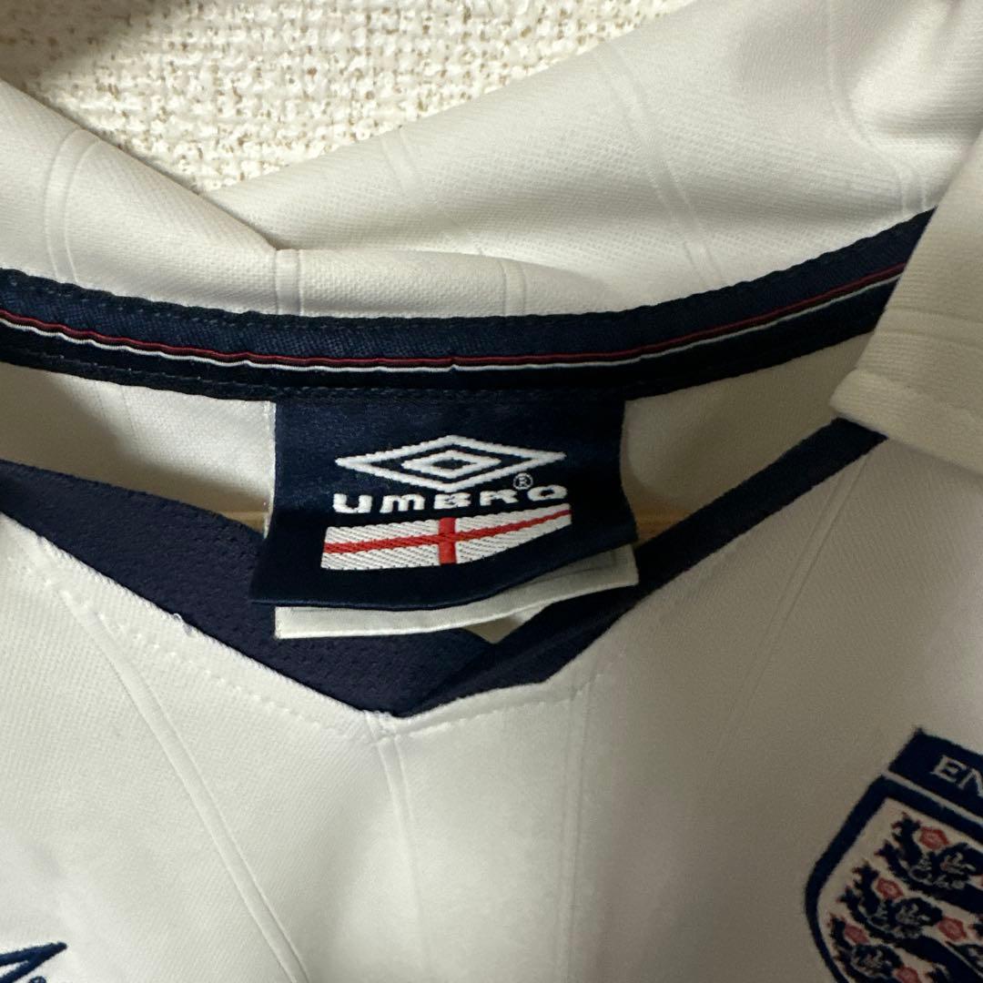 Umbro イングランド代表 ホワイトポロシャツ