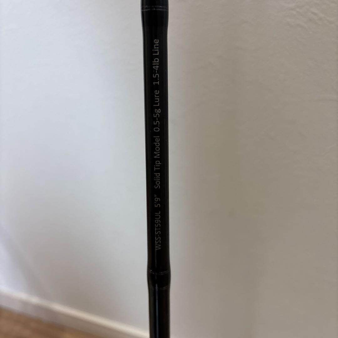 S59 Solid Tip バスロッド 5'9\"