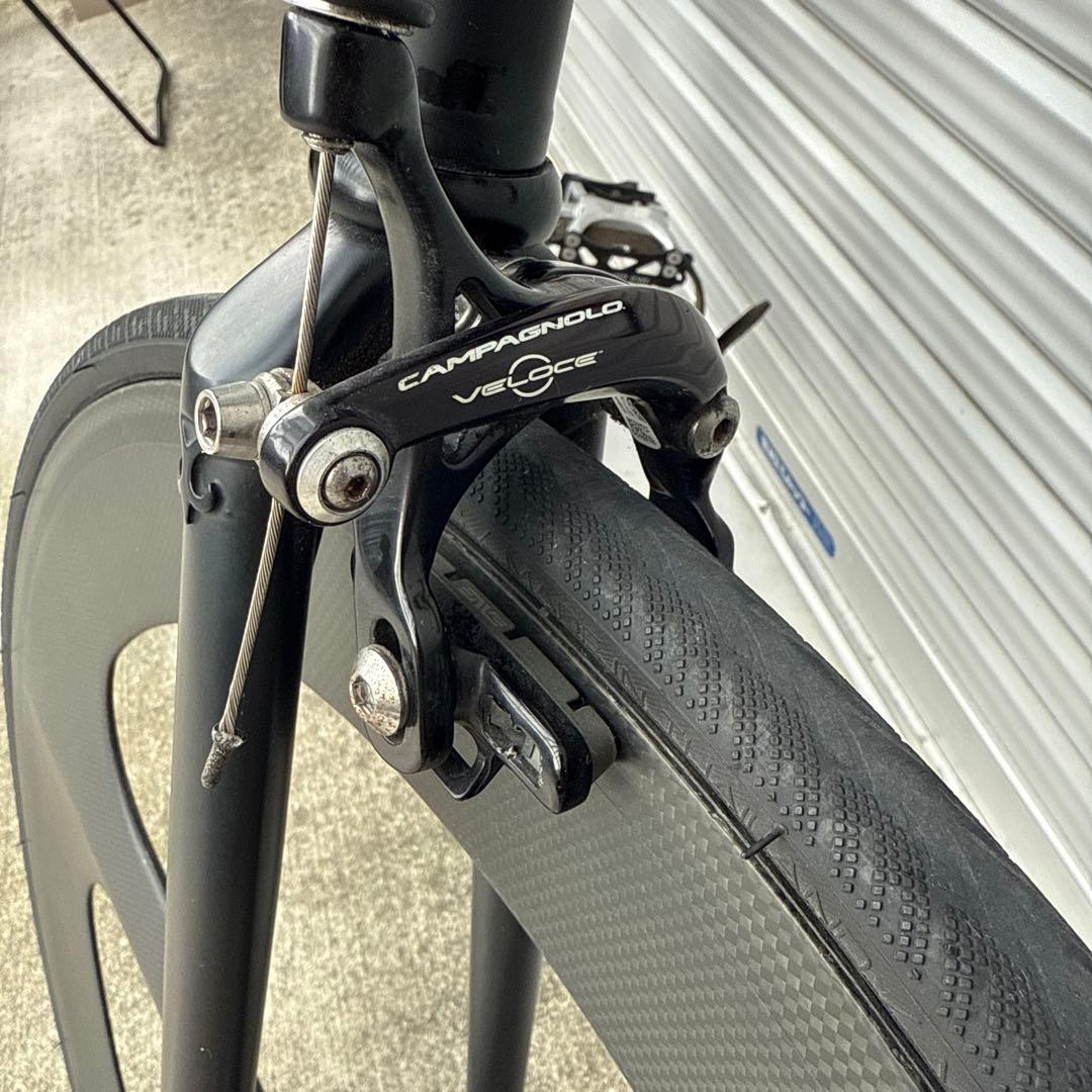 affinity cycles lopro クロモリ美品　フロント予備ホイール付