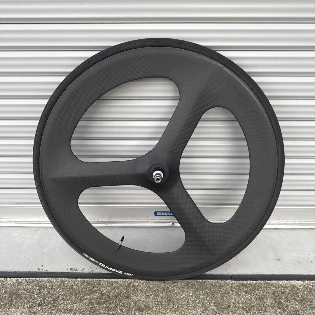affinity cycles lopro クロモリ美品　フロント予備ホイール付