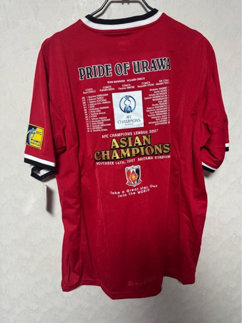 NIKE 2007年 浦和レッズ ACL 初優勝記念 ユニフォーム 新品 XXL