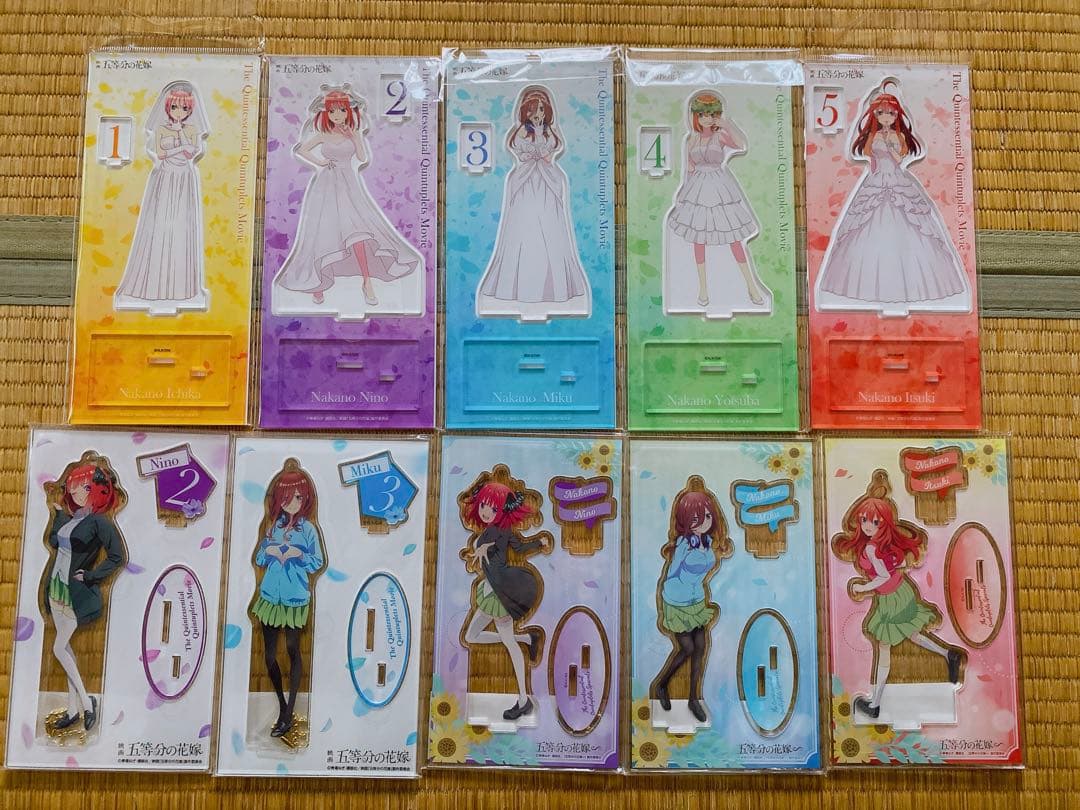 アクリルスタンドセット