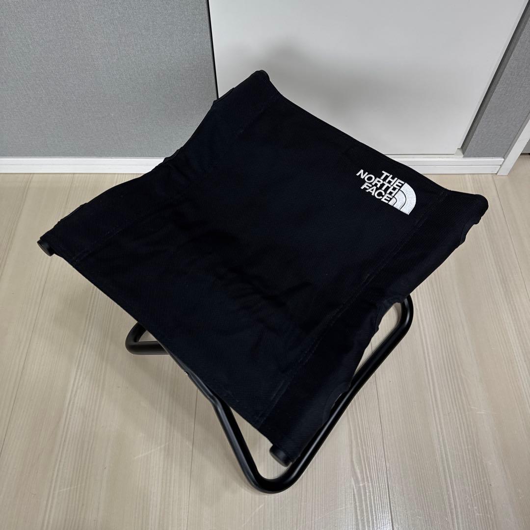 美品【2点セット】The North Face キャンプチェア&スツール 黒