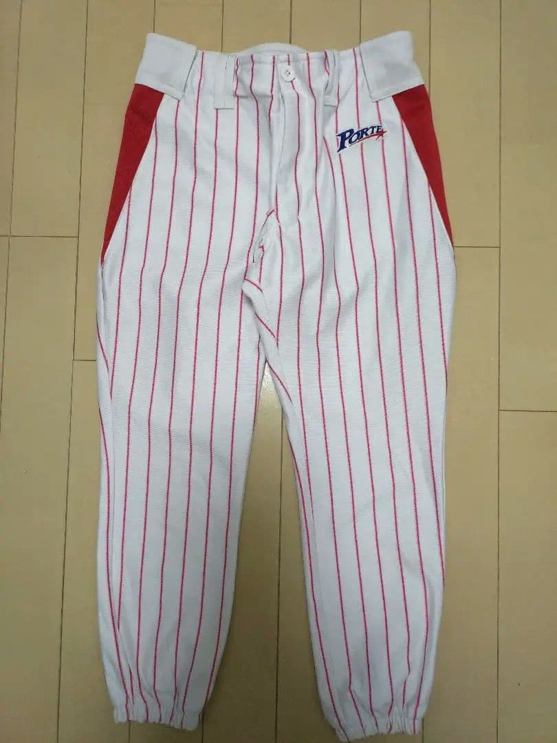 野球ポルテ　ユニフォーム6点セット　練習着　145-130　ベルトタイプ