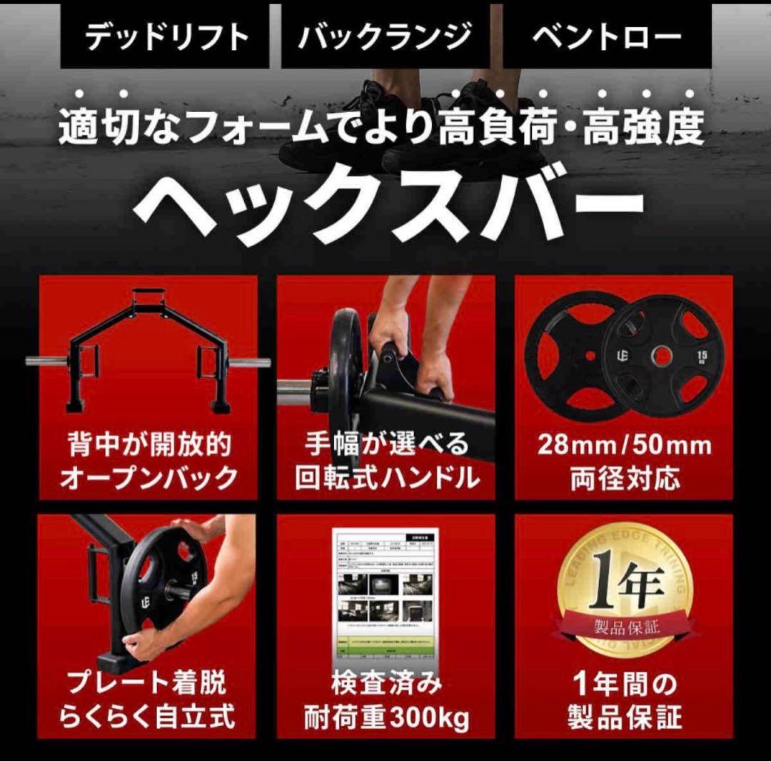 【値下げあり】リーディングエッジ　ヘックスバー　28mmシャフト