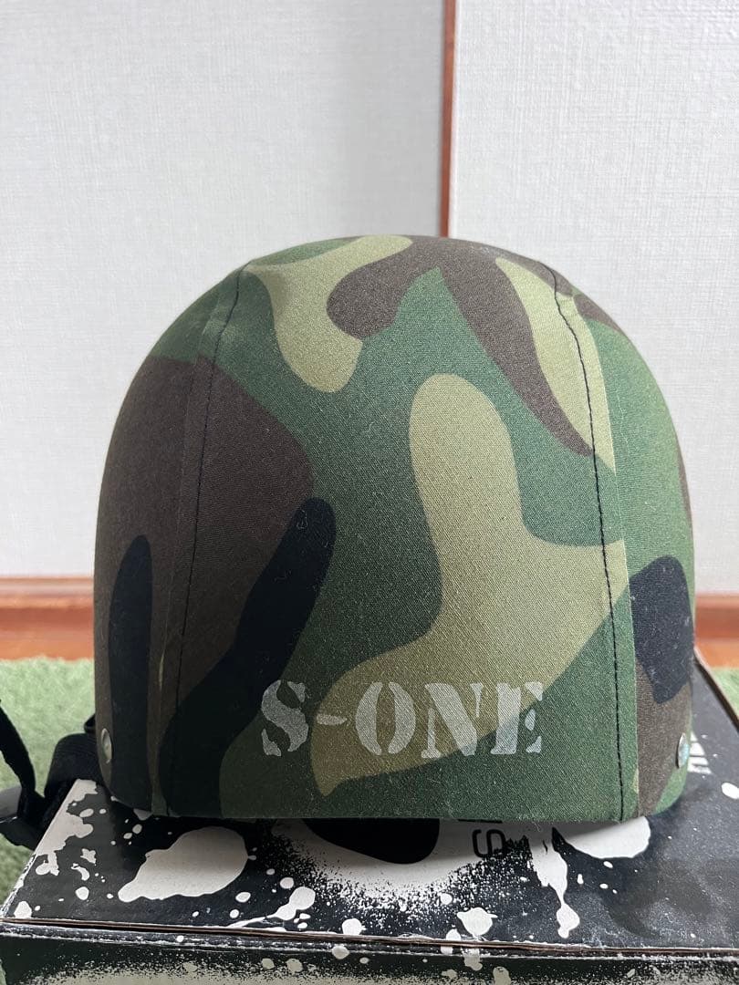 激レア！未使用！S-ONE スケボーヘルメット！ジョンカーディエル　ヴィンテージ