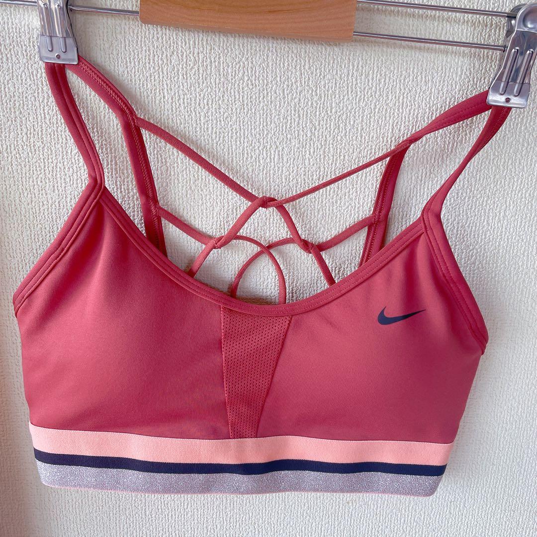 NIKE Dri-FIT レディース トレーニングウェア 上下セット M ピンク