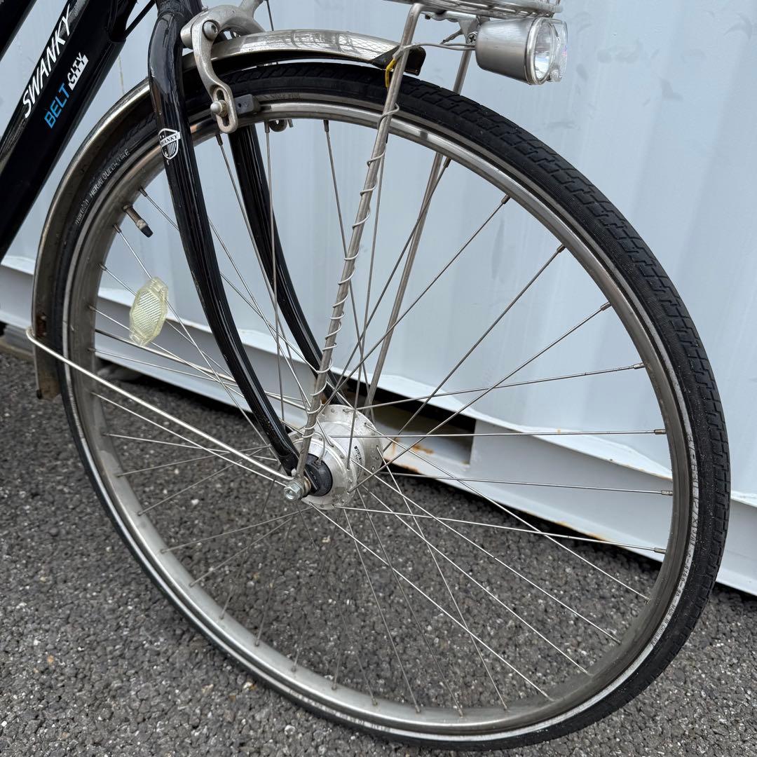 けんけん　自転車 27インチ カゴ/変速機/オートライト付 定価9.6万円