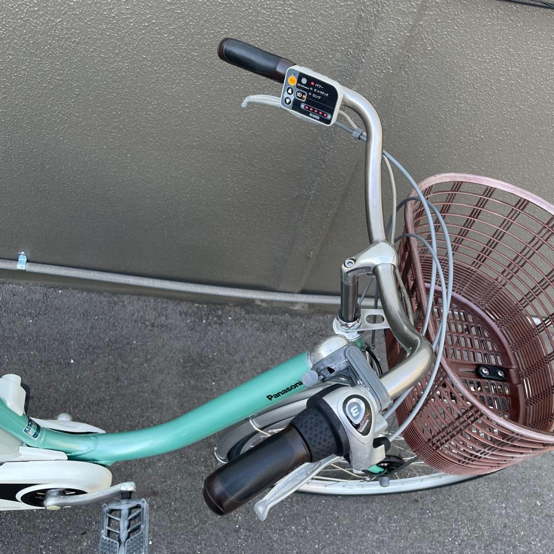 パナソニック電動アシスト自転車26インチ ブルー